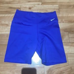 Womens Nike dri fit spandex shorts